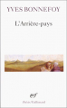 Couverture L'Arrière-pays Editions Gallimard  (Poésie) 2005
