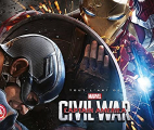 Couverture Tout l'art de Captain America 3 : Civil Wars Editions Huginn & Muninn 2016