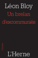 Couverture Un brelan d'excommuniés Editions de L'Herne (Carnets) 2011