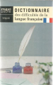 Couverture Dictionnaire des difficultés de la langue française Editions Maxi Poche 2005