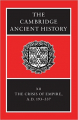 Couverture The Cambridge Ancient History, book 12: The Crisis of Empire, AD 193-337 Editions Cambridge university press 2005