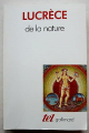 Couverture De la nature Editions Gallimard  (Tel) 1990