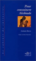 Couverture Pour convaincre Albiciade Editions NiL 1999