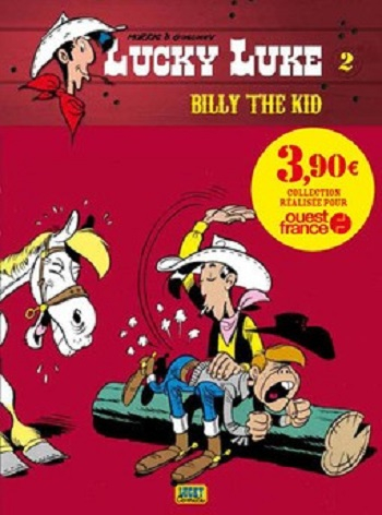 Couverture Lucky Luke, tome 20 : Billy the Kid