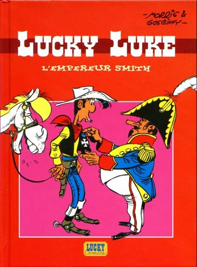 Couverture Lucky Luke, tome 45 : L'Empereur Smith