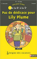 Couverture Pas de dédicace pour Lily Plume Editions Nathan (Lire pour réviser) 2000