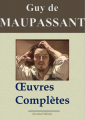 Couverture Maupassant : Oeuvres complètes - 67 titres (Annotés et illustrés) Editions Arvensa 2013