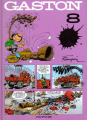 Couverture Gaston, tome 08 : Rafales de gaffes Editions Dupuis 1997