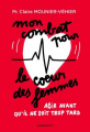 Couverture Mon combat pour le coeur des femmes  Editions Marabout 2019