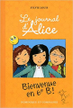 Couverture Le journal d'Alice, tome 06 : Bienvenuen 6eB ! Editions Dominique et compagnie (Roman bleu) 2013