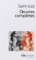 Couverture Oeuvres complètes (Saint-Just) Editions Folio  (Histoire) 2004