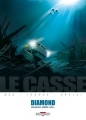 Couverture Le Casse, tome 1 : Diamond - Askashaya, Sibérie, 2009... Editions Delcourt (Conquistador) 2010
