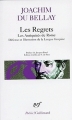 Couverture Les Regrets, Les Antiquités de Rome Editions Gallimard  (Poésie) 2007