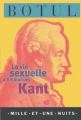Couverture La vie sexuelle d'Emmanuel Kant Editions Mille et une nuits 1999