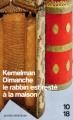 Couverture Dimanche le Rabbin est resté à la maison Editions 10/18 (Grands détectives) 1985