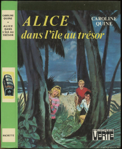 Couverture Alice dans l'île au trésor