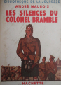 Couverture Les silences du Colonel Bramble Editions Hachette (Bibliothèque de la jeunesse) 1948