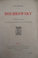 Couverture Doubrovski Editions Plon 1937