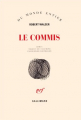 Couverture Le commis Editions Gallimard  (Du monde entier) 1986