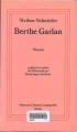 Couverture Berthe Garlan Editions Stock 1981