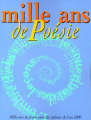 Couverture Mille ans de Poésie Editions Milan 1999