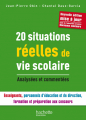 Couverture 20 situations réelles de vie scolaire  Editions Hachette (Education) 2020