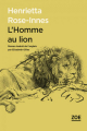 Couverture L'Homme au lion Editions Zoe 2016