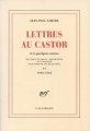 Couverture Lettres au castor et à quelques autres, tome 2 : 1940 -1963 Editions Gallimard  (Blanche) 2018