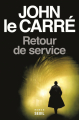 Couverture Retour de service Editions Seuil 2020