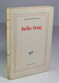 Couverture India Song Editions Gallimard  (Blanche) 1973