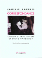 Couverture Correspondance Editions Gallimard  (Art et artistes) 2008