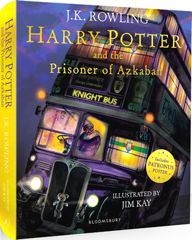 Harry Potter book et le prisonnier d'Azkaban illustrated by