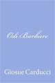 Couverture Odes barbares Editions Autoédité 2012