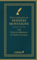 Couverture Petit recueil de pensées Montaigne  Editions du Chêne 2015