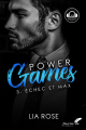 Couverture Power Games, tome 3 : Echec et Max Editions Black Ink (New Ink) 2019