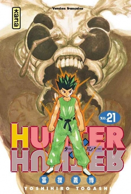 Couverture Hunter X Hunter, tome 21