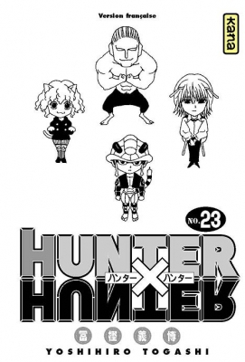 Couverture Hunter X Hunter, tome 23