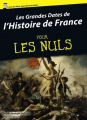 Couverture Les grandes dates de l'histoire de France pour les Nuls Editions First (Pour les nuls) 2014