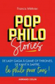 Couverture Pop Philo Stories Editions Armand Colin 2020