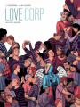 Couverture Love Corp Editions Delcourt (Mirages) 2020