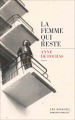 Couverture La Femme qui reste  Editions Les Escales (Domaine français) 2020