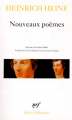 Couverture Nouveaux poèmes Editions Gallimard  (Poésie) 1998