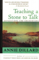 Couverture Teaching a Stone to Talk Editions HarperCollins (Perennial) 1992