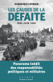 Couverture Les causes de la défaite : Mai-juin 1940 Editions Alisio 2020