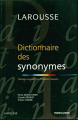 Couverture Dictionnaire des synonymes Editions France Loisirs 2002