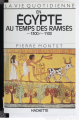 Couverture La vie quotidienne en Égypte au temps des Ramsès Editions Hachette 1974