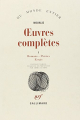 Couverture Oeuvres Complètes, tome 1 : Romans - Poésies - Essais Editions Gallimard  (Du monde entier) 1975