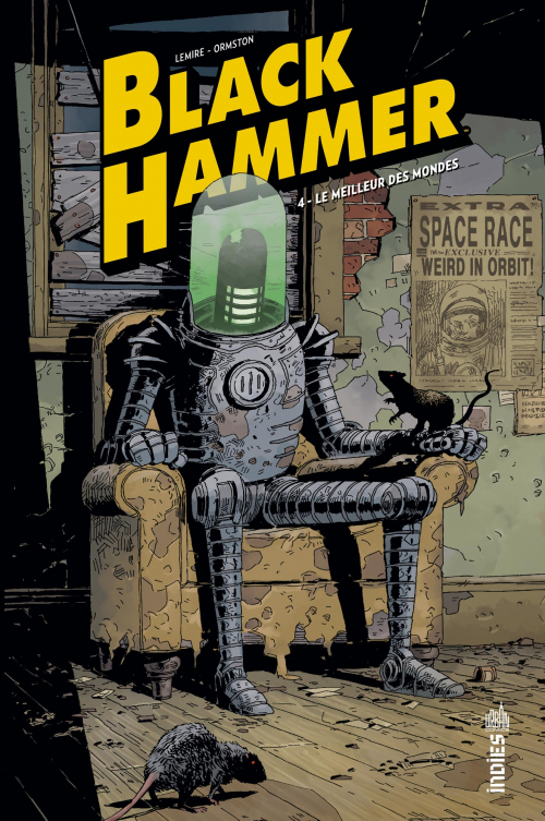 Couverture Black Hammer, tome 4 : Le Meilleur des Mondes