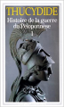 Couverture Histoire de la Guerre du Péloponnèse I Editions Flammarion (GF) 1966