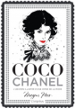 Couverture Coco Chanel: L'univers illustré d'une icône de la mode Editions de l'imprévu 2016